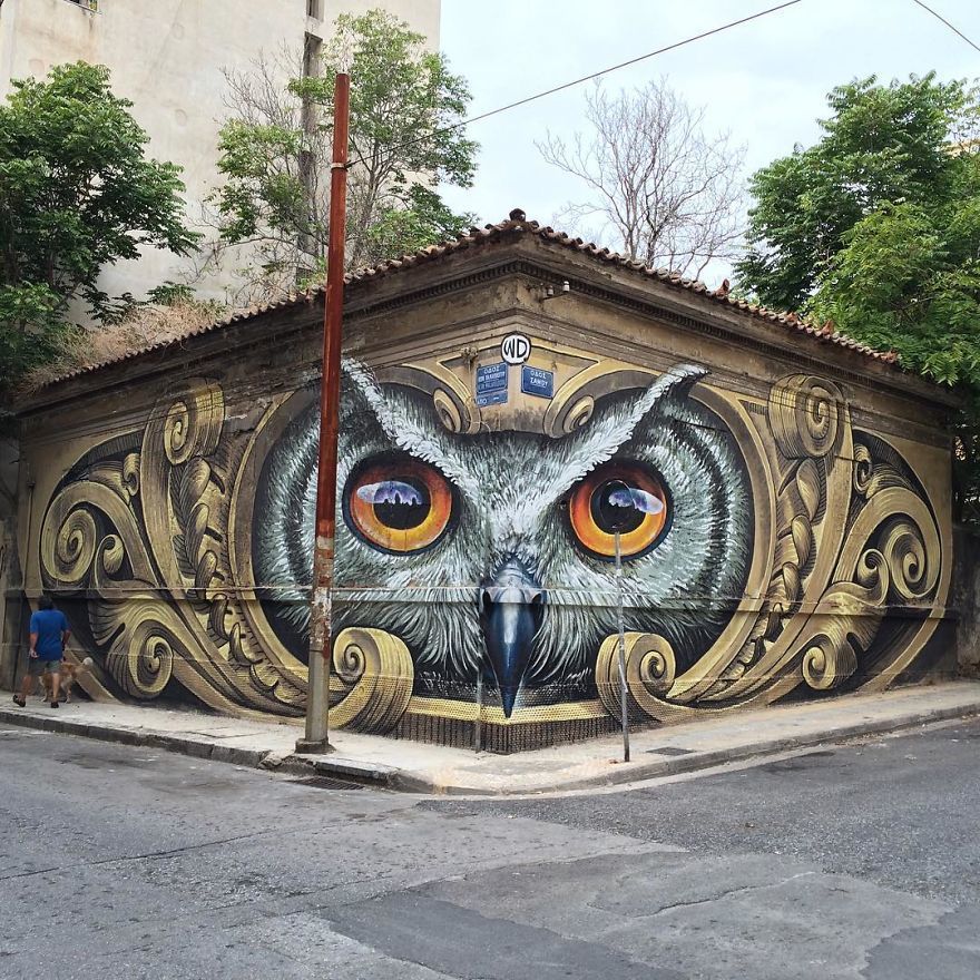 wild drawing street art