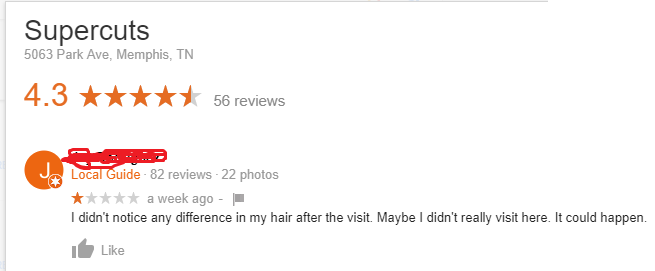 Supercuts 5063 Park Ave, Memphis, Tn 4.3 ttttt 56 reviews . .. Local Guide 82 reviews 22 photos a week ago I didn't notice any difference in my hair after the visit. Maybe I didn't really visit here. It could happen.