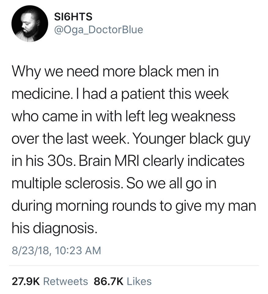 Black Doctor Shares A Story About The Importance Of Understanding The Patient