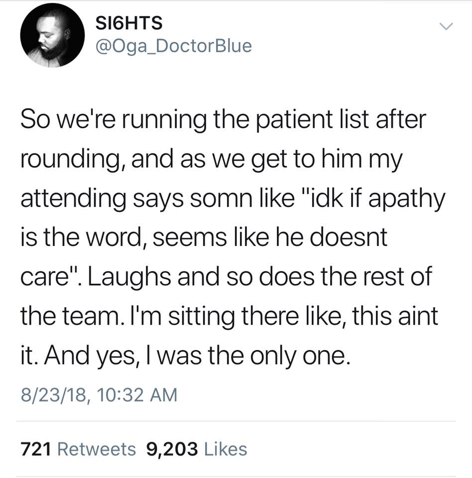 Black Doctor Shares A Story About The Importance Of Understanding The Patient