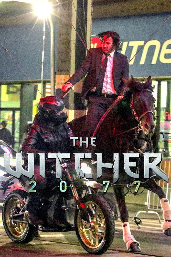 john wick horse meme