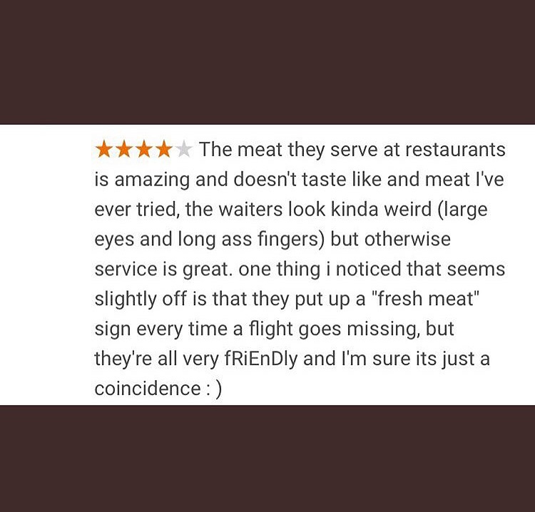 Guy Realizes The Bermuda Triangle Has Reviews And Things Get Crazy From There