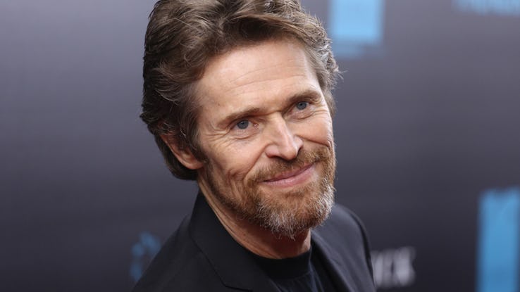 Willem Defoe. Look at this face- it was made to play a villain. Though Defoe has taken on roles in comedic movies and even played the good guy, his acting always shows a bit of craziness like in The Boondock Saints where his character seems like a maniac, despite being the good guy.