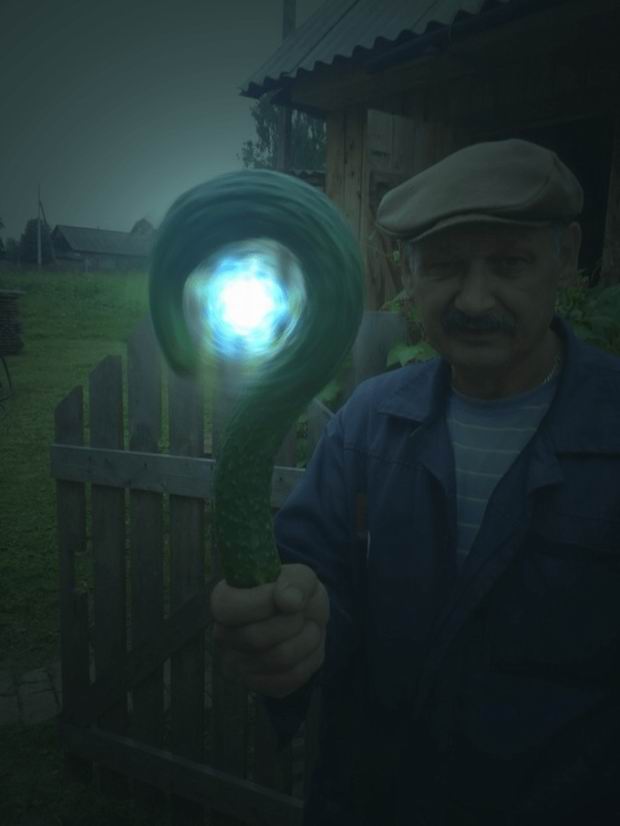 Introducing The Newest Victim Of Photoshop Battles- An Innocent Cucumber