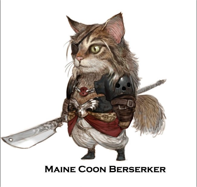 Cat DnD Characters That Will Bring You Joy And Happiness For Caturday