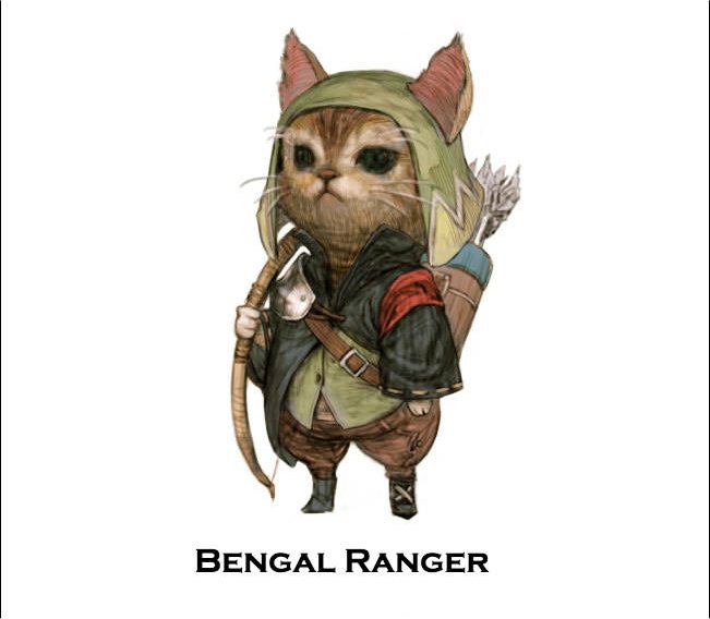 Cat DnD Characters That Will Bring You Joy And Happiness For Caturday