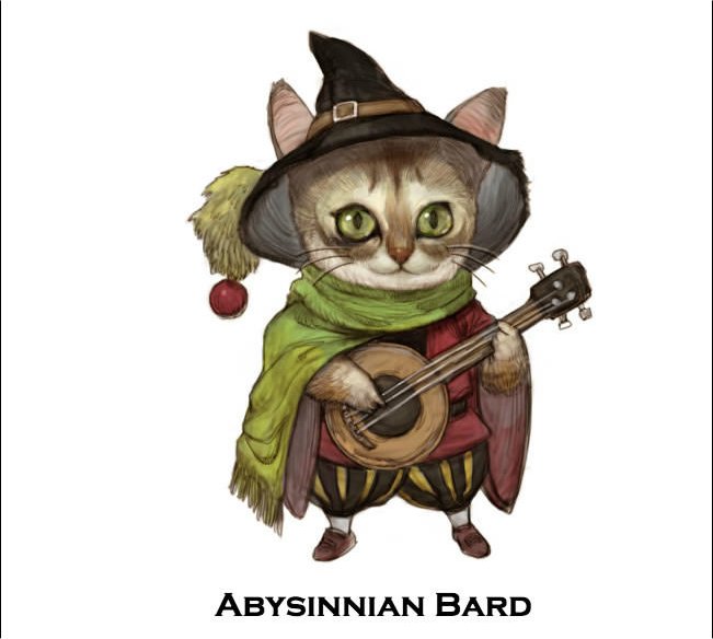 Cat DnD Characters That Will Bring You Joy And Happiness For Caturday