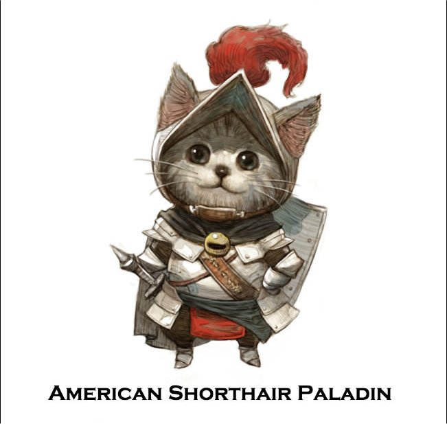 Cat DnD Characters That Will Bring You Joy And Happiness For Caturday