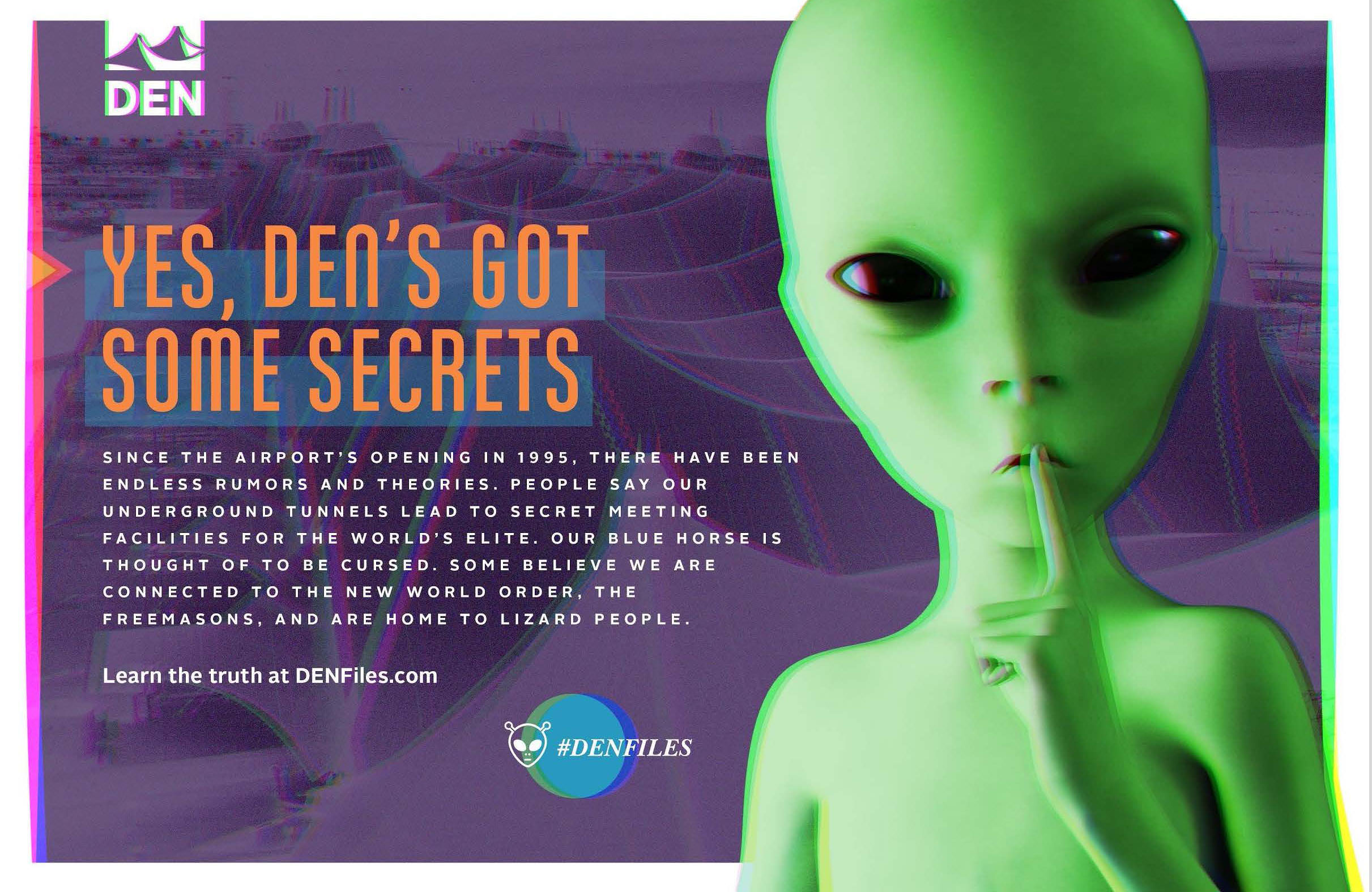 Denver International Airport Is Really Trolling Conspiracy Theorists