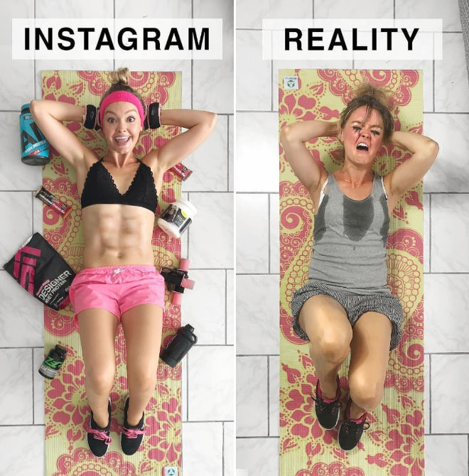 instagram vs reality - Instagram Reality 080 Designer Poio