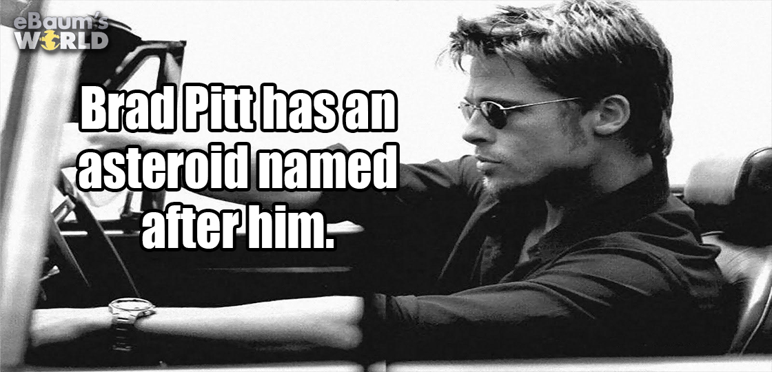 eyewear - eBaum's World Brad Pitthasan asteroid named after him