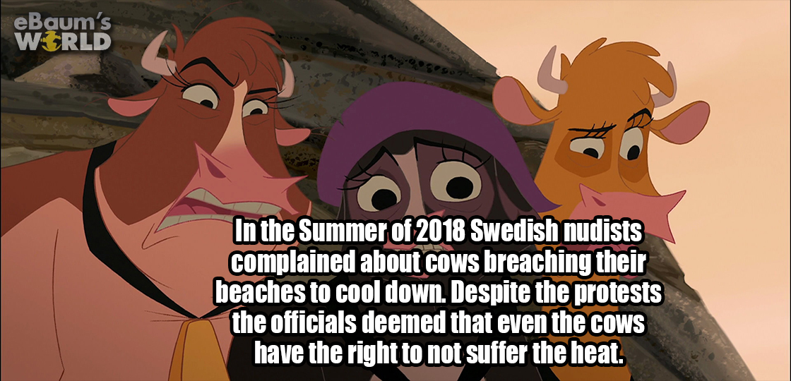home on the range girls - eBaum's World In the Summer of 2018 Swedish nudists complained about cows breaching their beaches to cool down. Despite the protests the officials deemed that even the cows have the right to not suffer the heat.