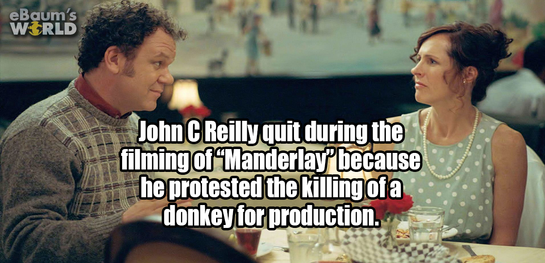 year of the dog film - eBaum's World John C Reilly quit during the filming of Manderlay because he protested the killing of a donkey for production.