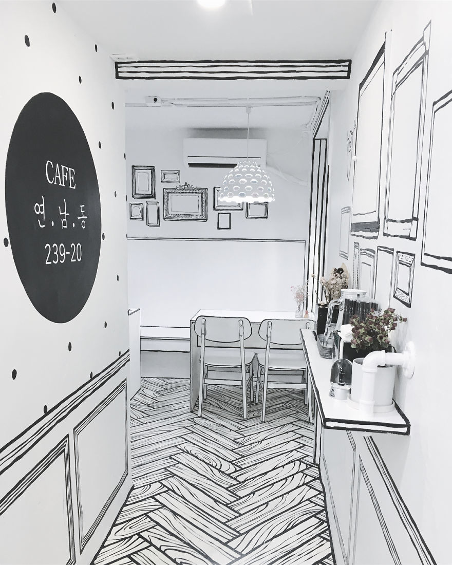 This Korean Cafe Will Mess With Your Eyes