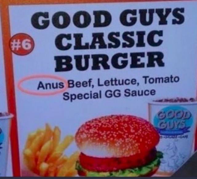 fast food - Good Guys Classic Burger Anus Beef, Lettuce, Tomato Special Gg Sauce Good Guys