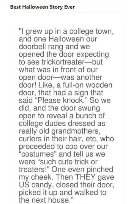 The Best Halloween Story... Ever.