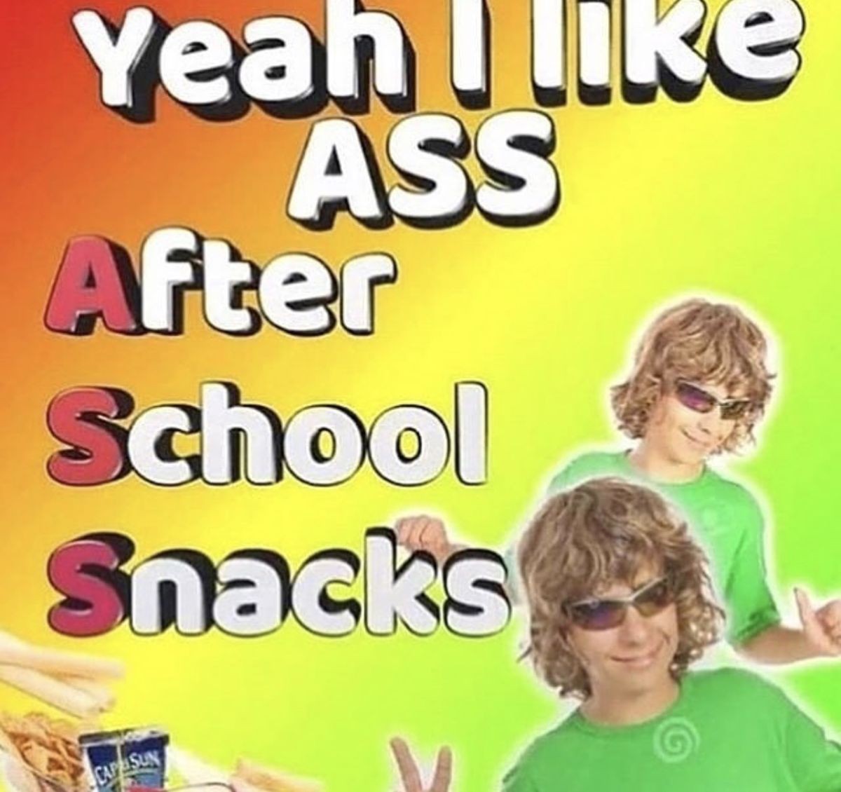 cringe human behavior - Yeah I Ass After School Snacks