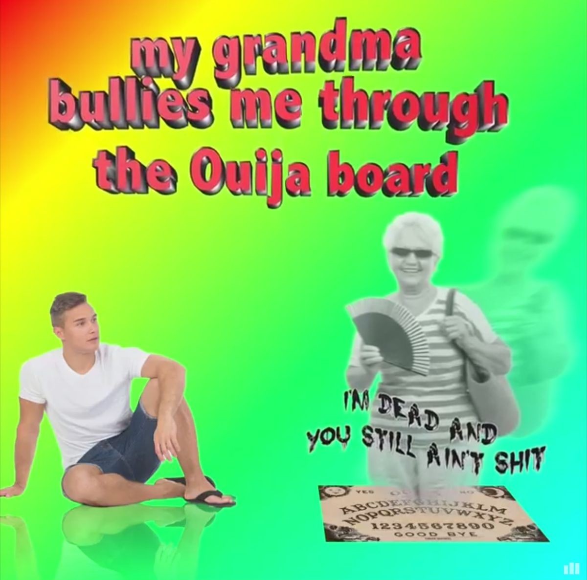 cringe my grandma bullies me through the ouija board - y grandma Bulles me through the Ouija board I'M Dead And You Still Ainy Shit Orqrstuvw 1234567890 Ooodsye