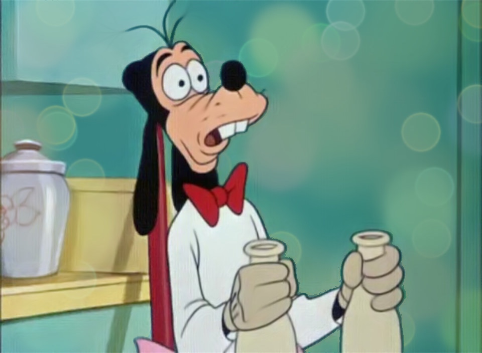 reaction face garsh goofy