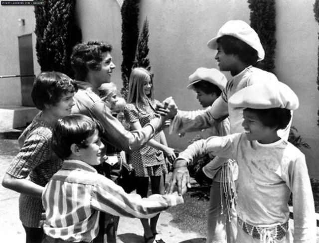 The Brady Bunch meeting the Jackson 5 in 1971.