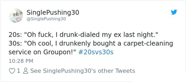 15 Tweets Describing What Life In your Thirties Is Like