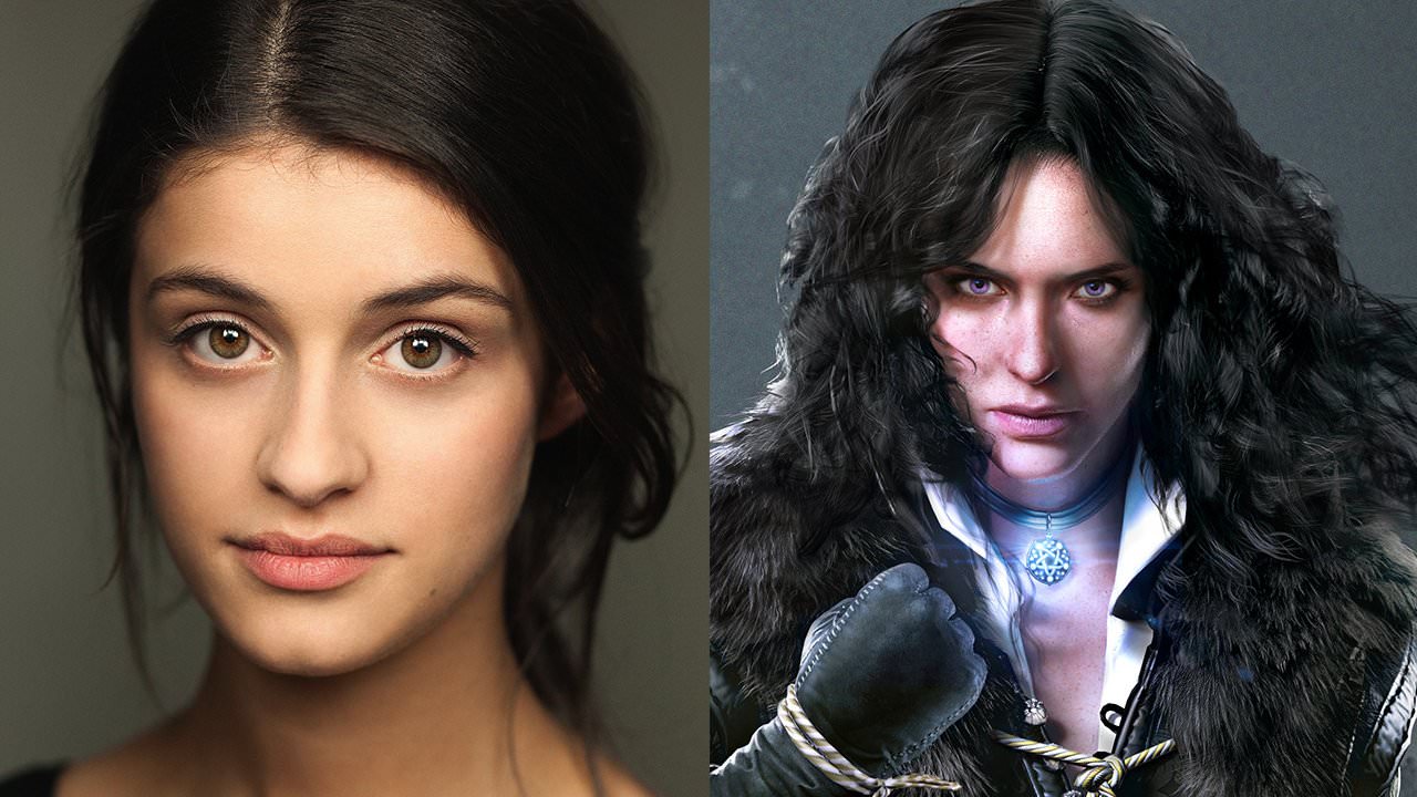 Anya Chalotra as Yennefer of Vengerberg.