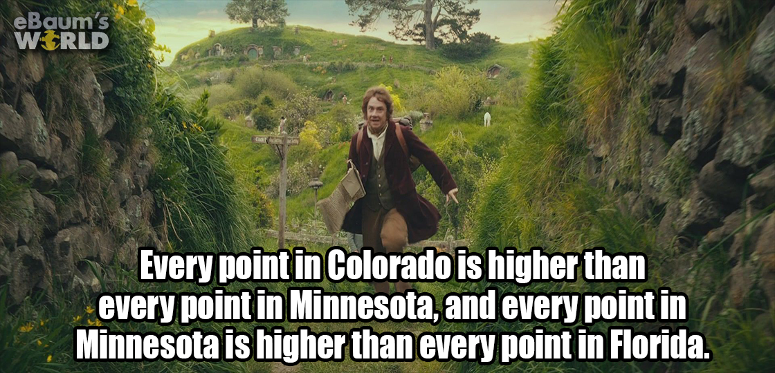 tree - eBaum's Werld Every point in Colorado is higher than every point in Minnesota, and every point in Minnesota is higher than every point in Florida.
