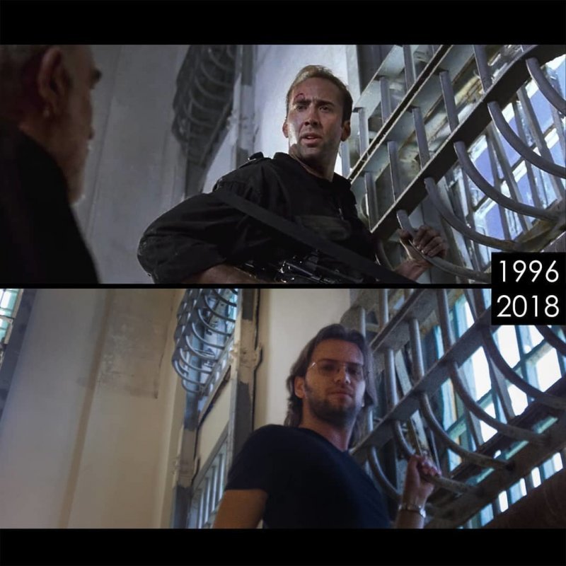 Guy Travels To Famous Spots From Films To See How They've Changed