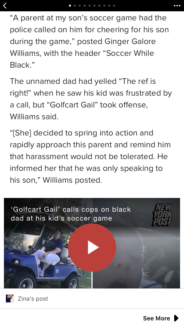 Golfcart Gail Is The New Villain