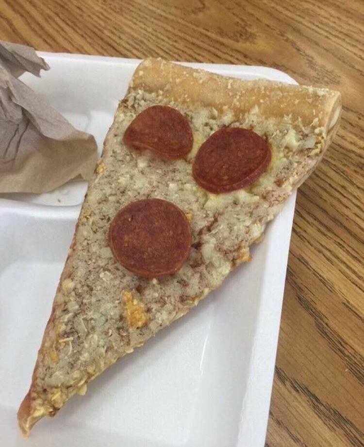 school lunch pizza