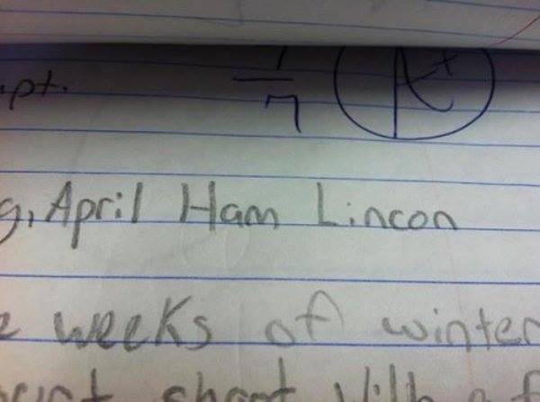 kids spelling mistakes - g, April Ham Lincon 2 weeks of winter ent shoot olhar