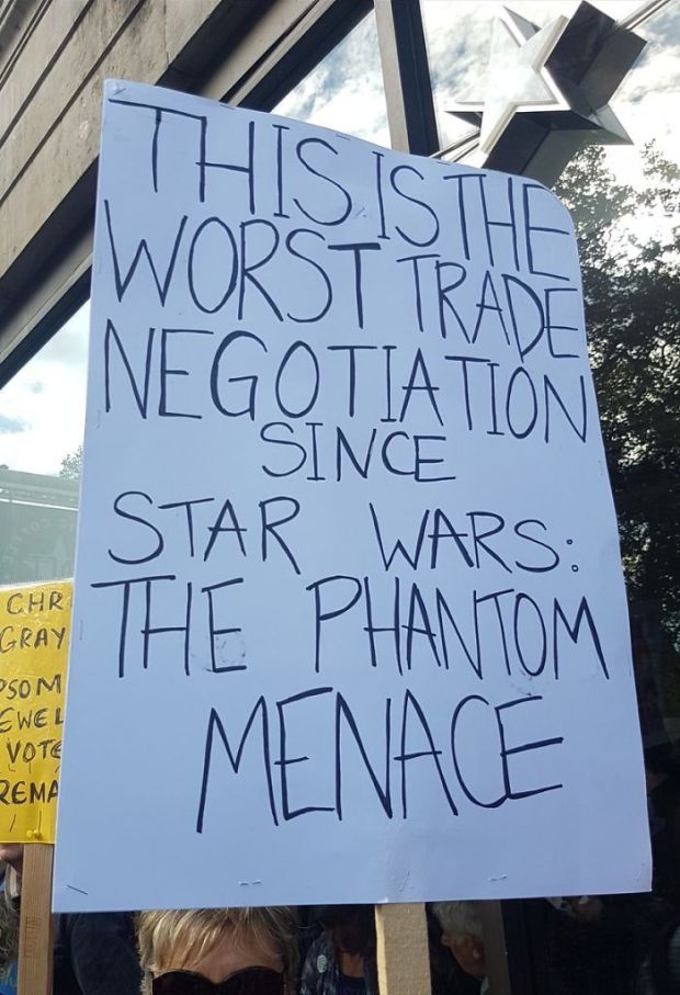 funny brexit signs - Hist, Worst Se Negotiations Chr Gray Star Wars The Phantom Menace Psom Ewel Vote Rema