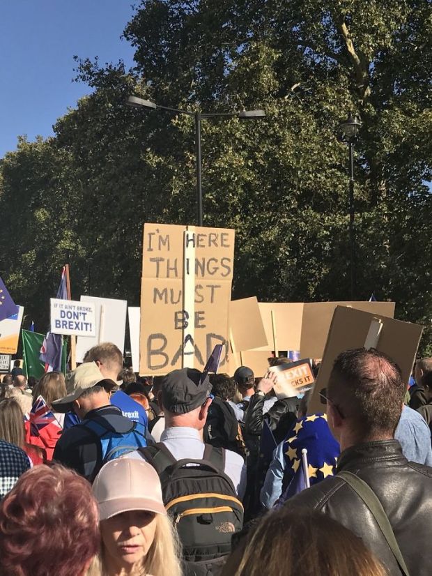 best anti brexit signs - I'M Here | Things Must Be Ba Winterde Don'T Brexit! Ks It