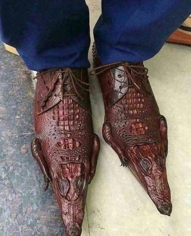 weird shoes men
