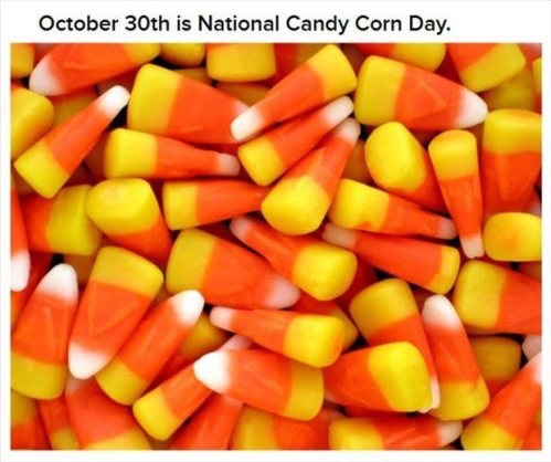 american candy corn - October 30th is National Candy Corn Day.