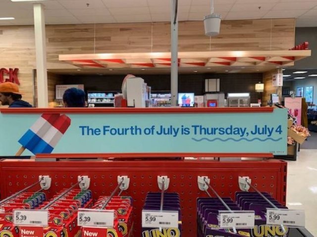 america supermarket - The Fourth of July is Thursday, July 4 5.39 New New