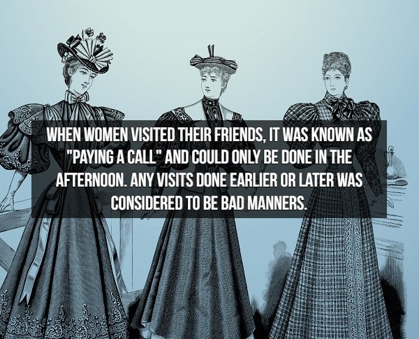 victorian ladies - A When Women Visited Their Friends. It Was Known As "Paying A Call" And Could Only Be Done In The Afternoon. Any Visits Done Earlier Or Later Was Considered To Be Bad Manners.