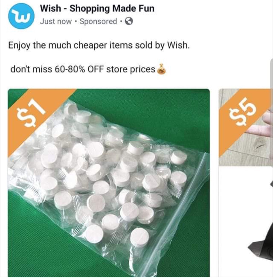 wish pills ad - Wish Shopping Made Fun Just now . Sponsored Enjoy the much cheaper items sold by Wish. don't miss 6080% Off store prices