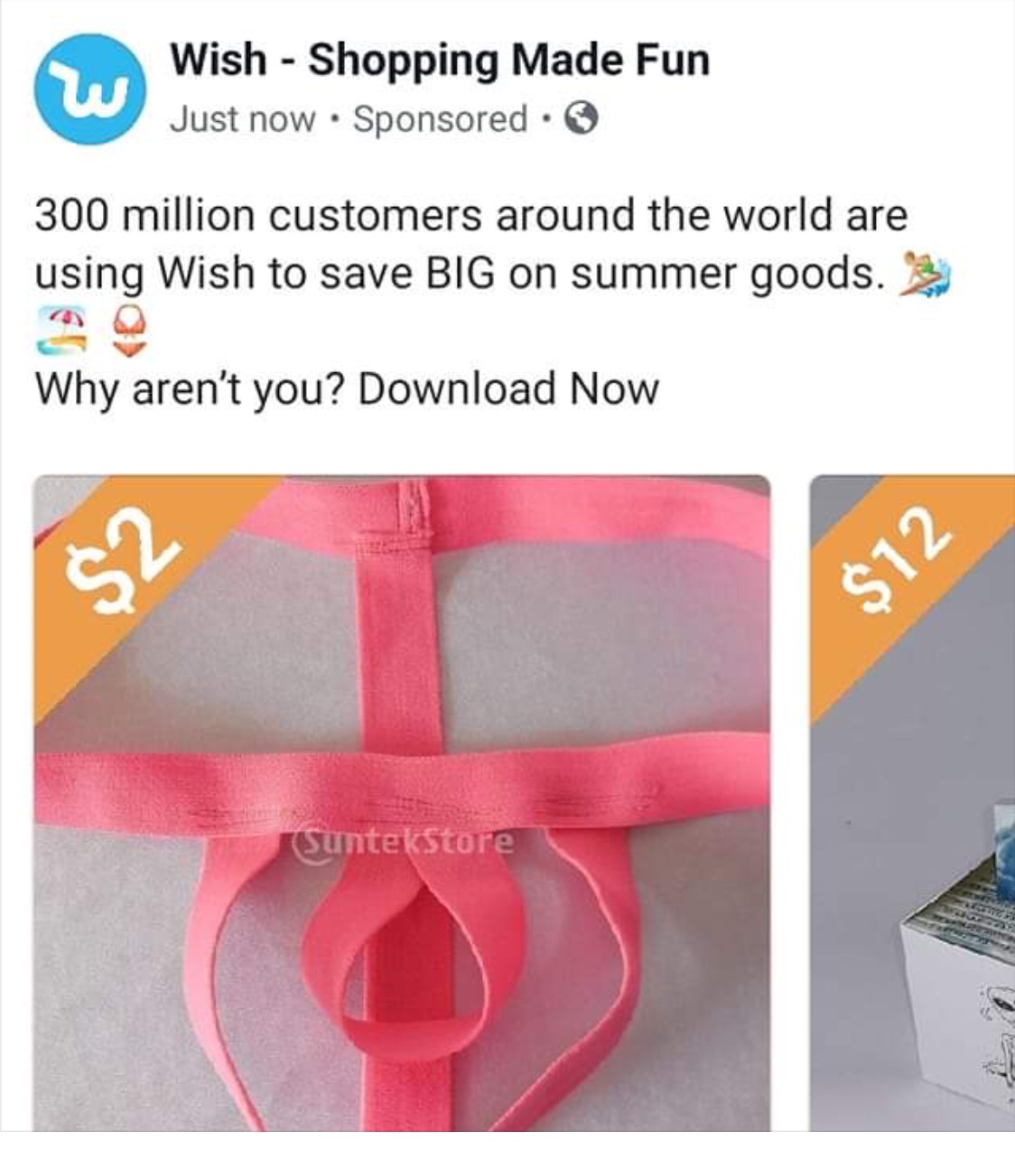 wish recommendations - Wish Shopping Made Fun Just now . Sponsored . 300 million customers around the world are using Wish to save Big on summer goods. Why aren't you? Download Now $12 Suntekstore