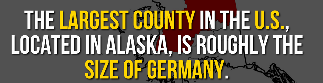 universal studios hollywood - The Largest County In The U.S., Located In Alaska, Is Roughly The Size Of Germany.