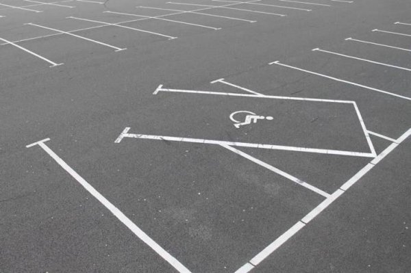 bmw parking spot