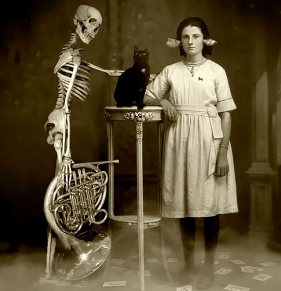 weird vintage halloween