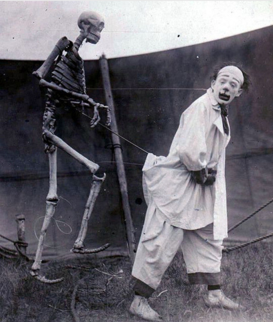 old creepy carnival