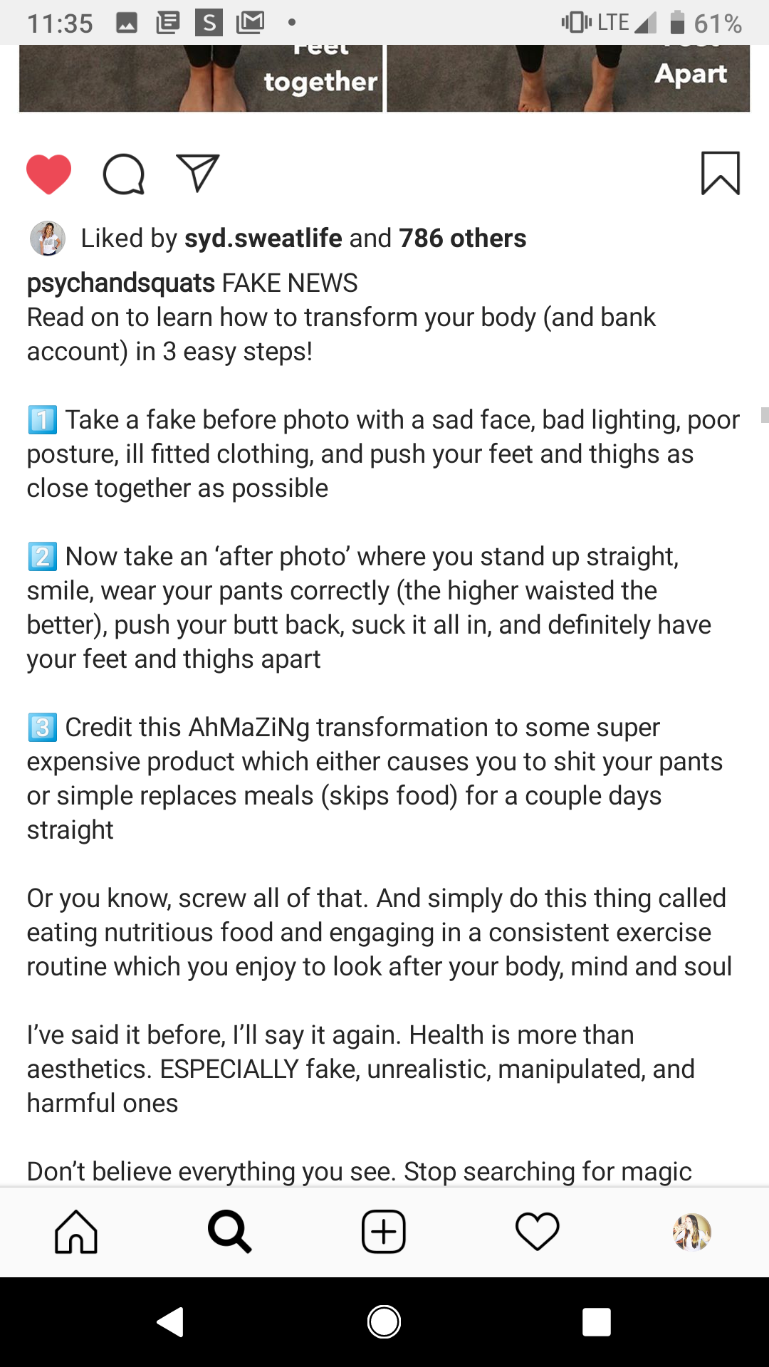 Fake News Read on to learn how to transform your body and bank account in 3 easy steps! 1 Take a fake before photo with a sad face, bad lighting, poor posture, ill…