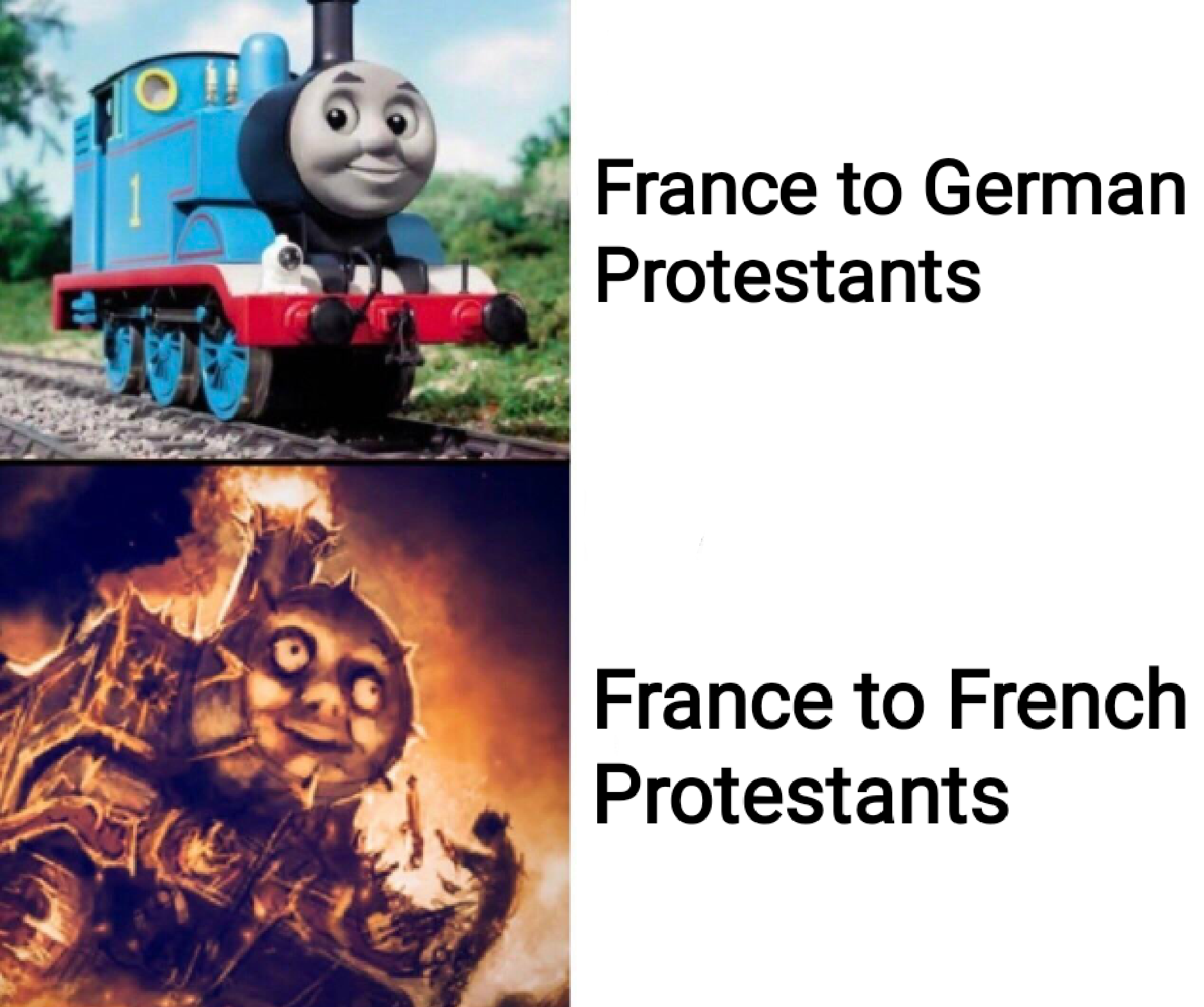 girls frontline meme - France to German Protestants France to French Protestants