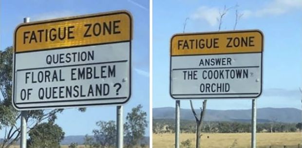 Australian Life Hack How To Stay Awake On A Loong Road