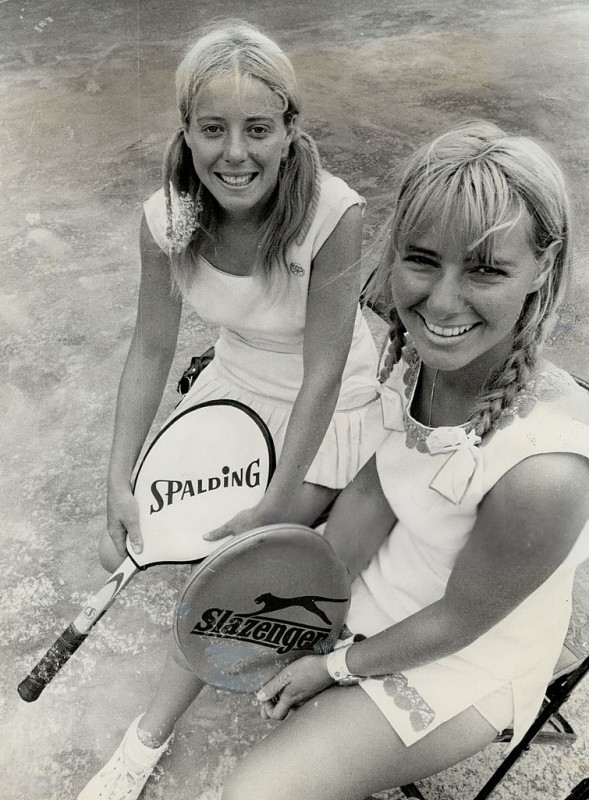 August 7 1969. Tennis players, Canada. Photo by  Jeff Goode.