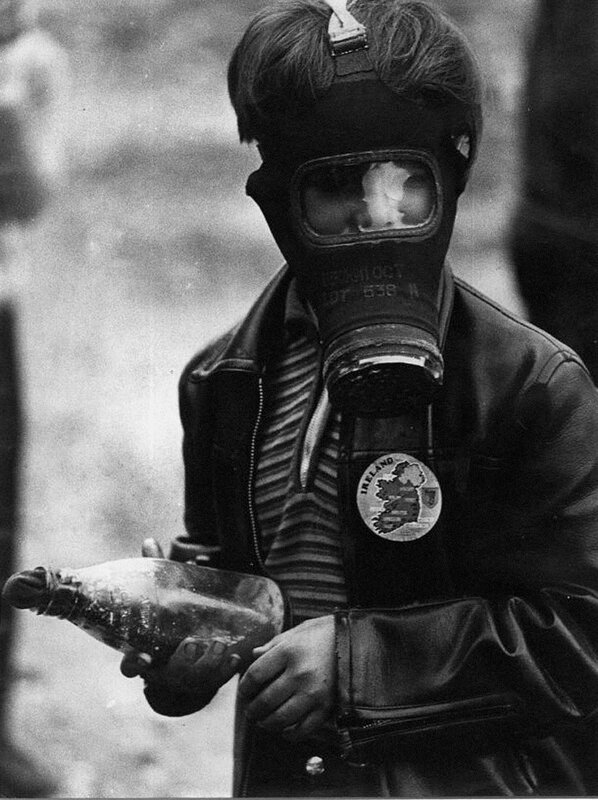 August 1969. The Battle of Bogside, Northen Ireland.