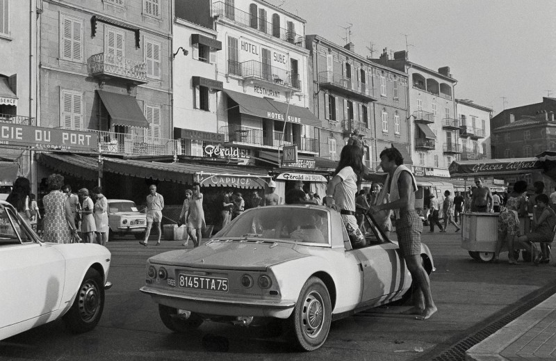 August 13 1969. Saint Tropez, France.