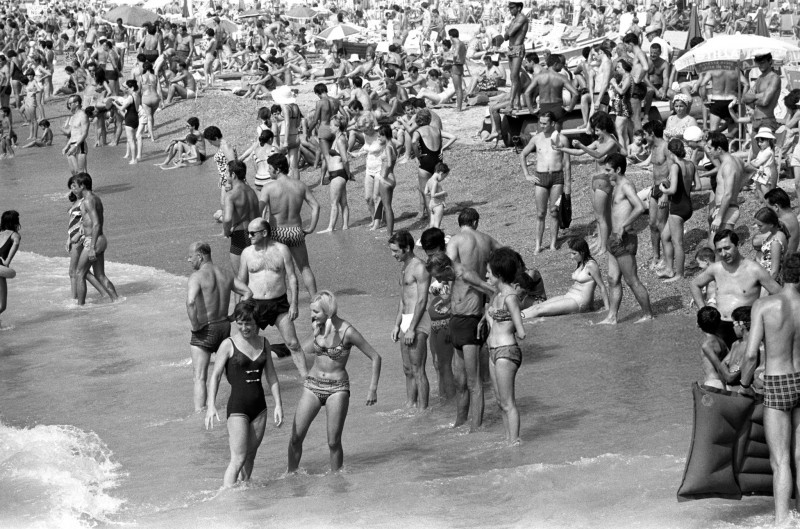 August 15 1969. Italy, Liguria.